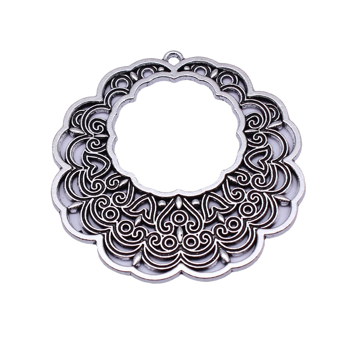 Boho Ethnic Mandala Pendant Fl - Vintage Fashion Tumblr ulasan dan harga