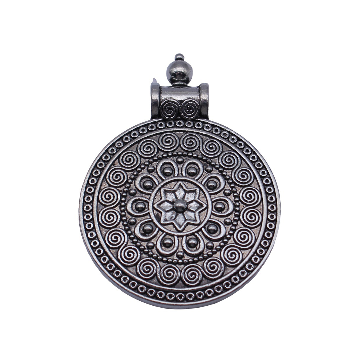 Boho Ethnic Mandala Pendant Fl - Vintage Fashion Tumblr ulasan dan harga