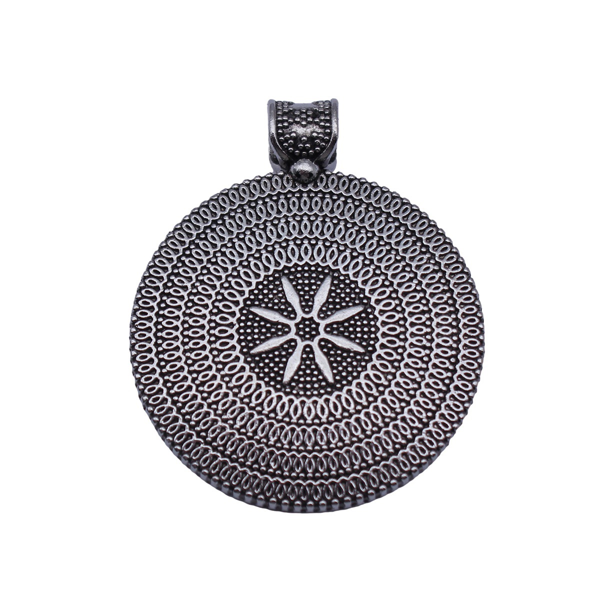 Boho Ethnic Mandala Pendant Fl - Vintage Fashion Tumblr ulasan dan harga