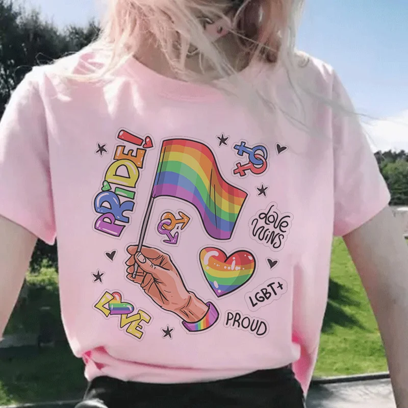 LGBT Aesthetic Women's T-shirt - Vintage Fashion Vogue ulasan dan harga