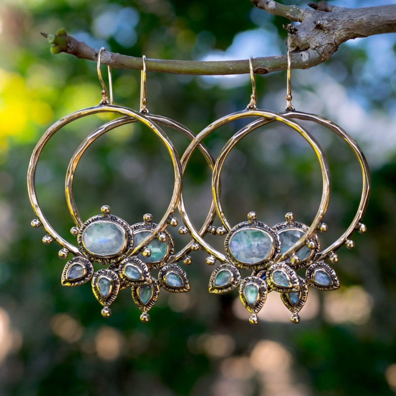 Vintage Bohemian Lotus Pendant - Vintage Fashion Tumblr ulasan dan harga