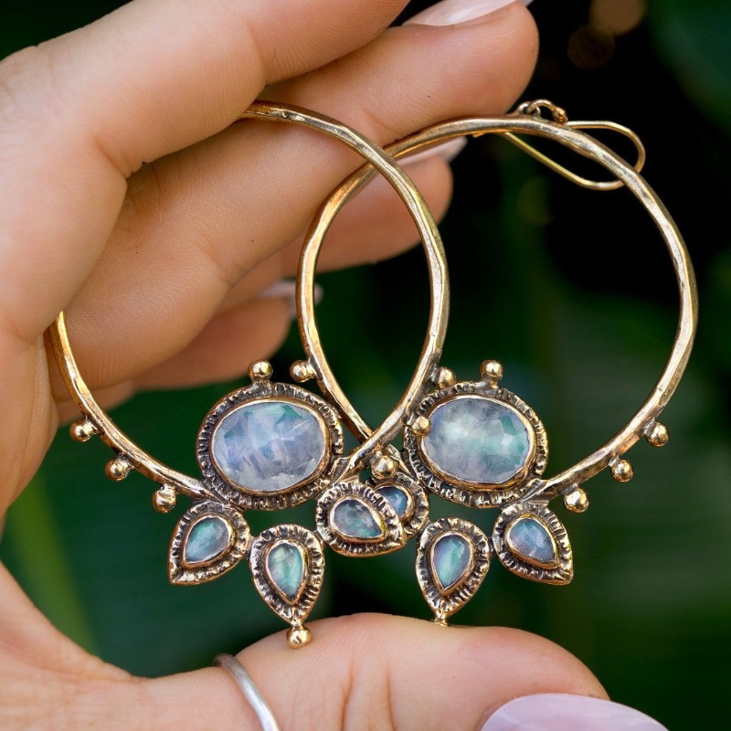 Vintage Bohemian Lotus Pendant - Vintage Fashion Tumblr ulasan dan harga