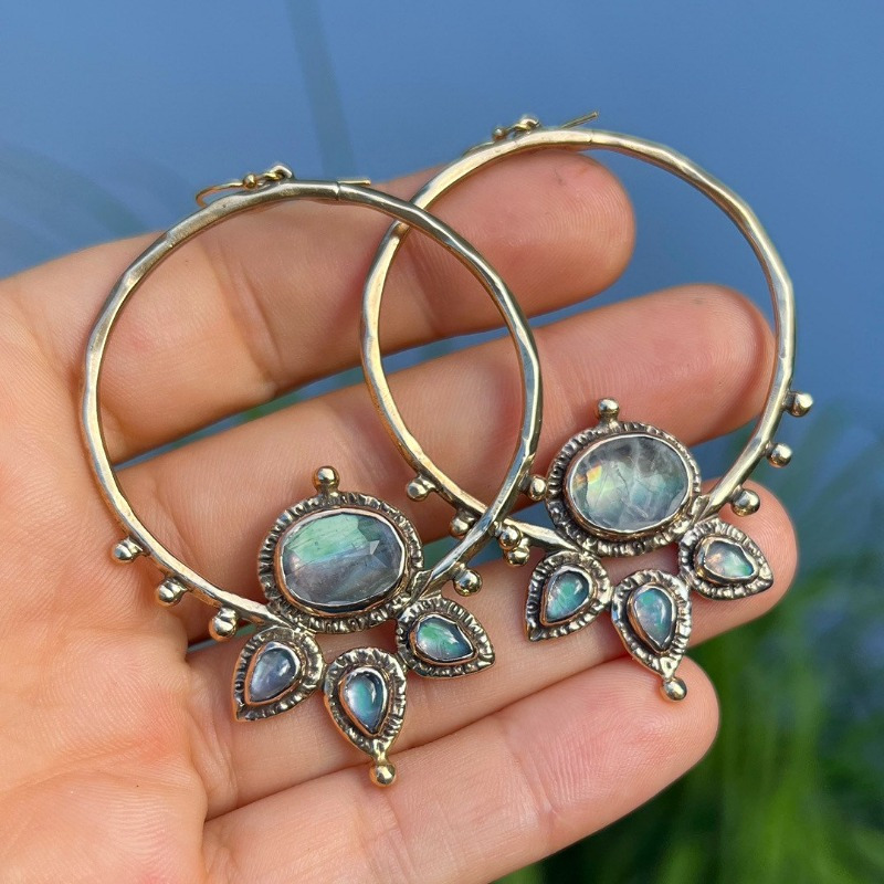 Vintage Bohemian Lotus Pendant - Vintage Fashion Tumblr ulasan dan harga