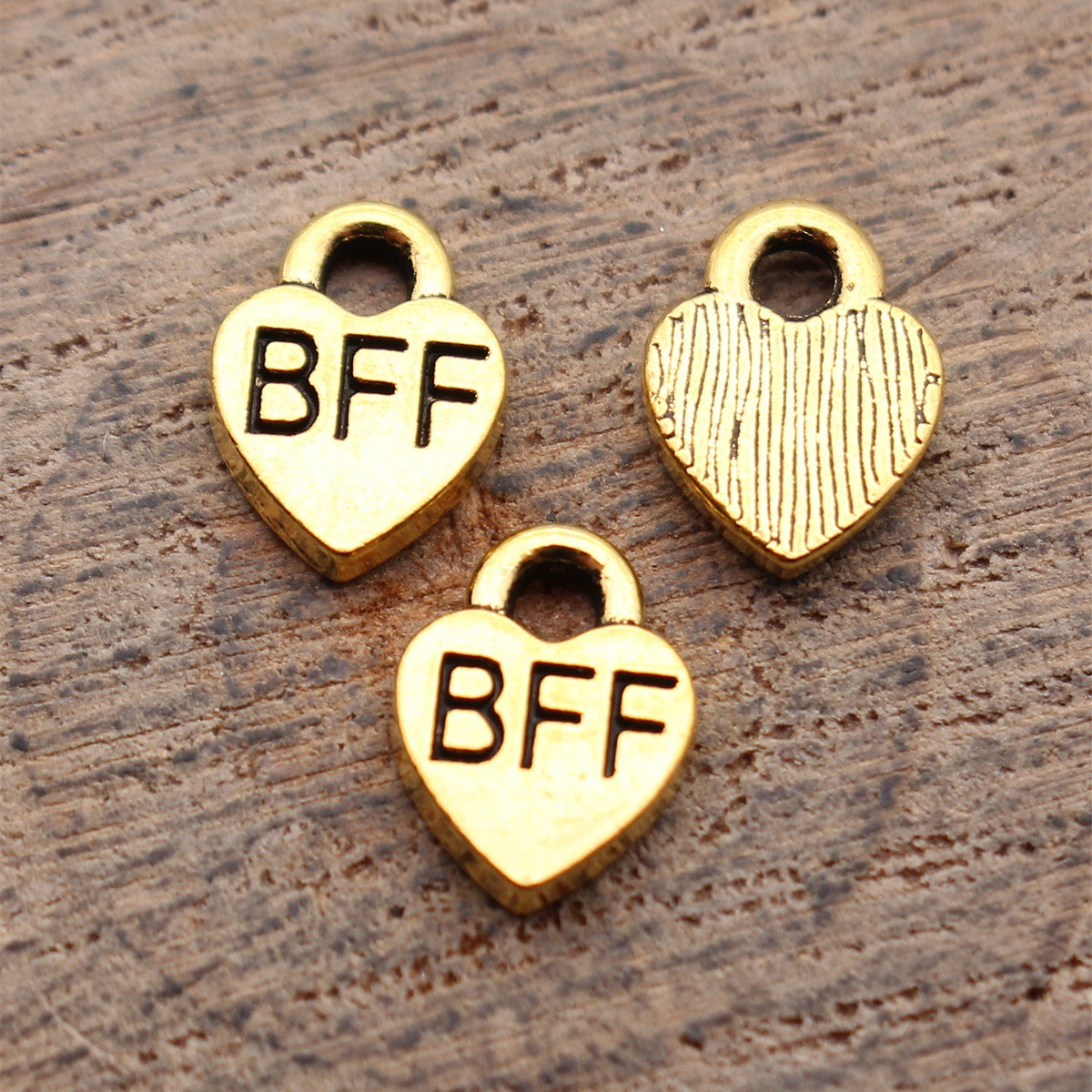 40pcs 9.3x7mm Antique Gold Col - Vintage Fashion Tumblr ulasan dan harga