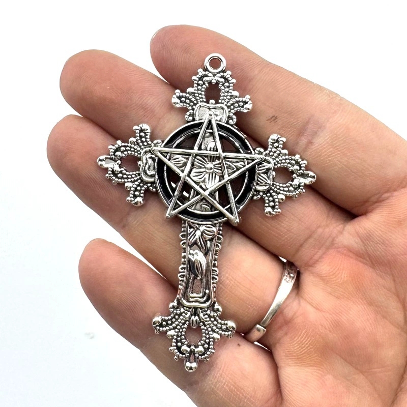 2pcs 30x15mm Gothic Big Cross  - Vintage Fashion Tumblr ulasan dan harga