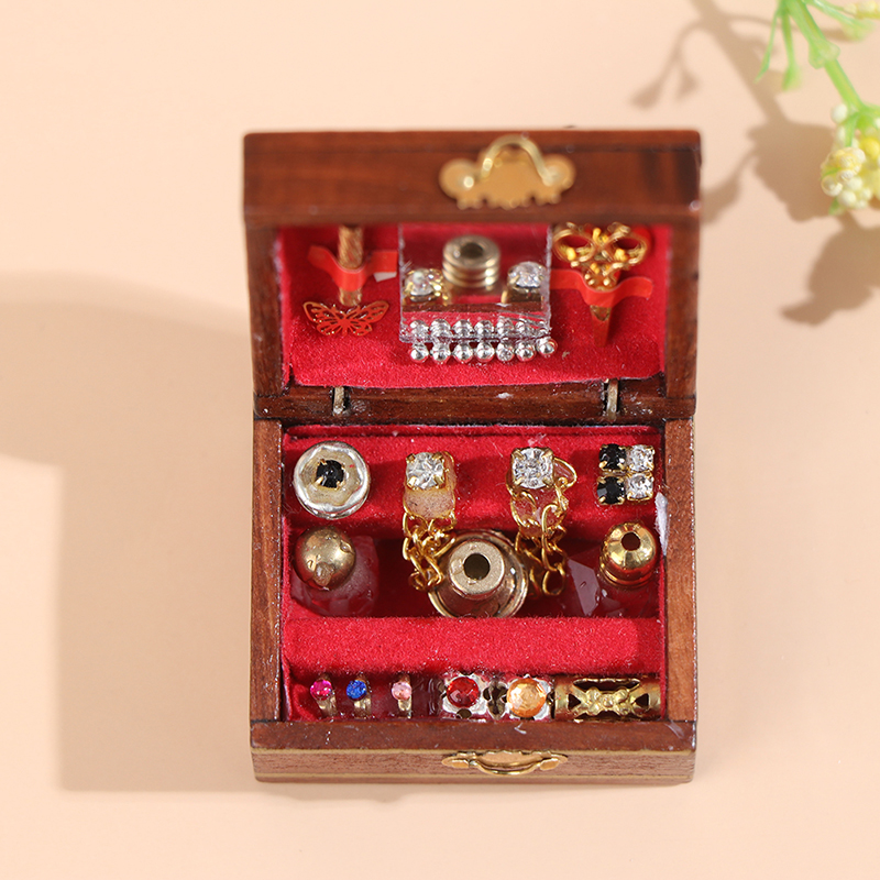 1:12 Dollhouse Miniature Acces - Vintage Fashion Dolls ulasan dan harga