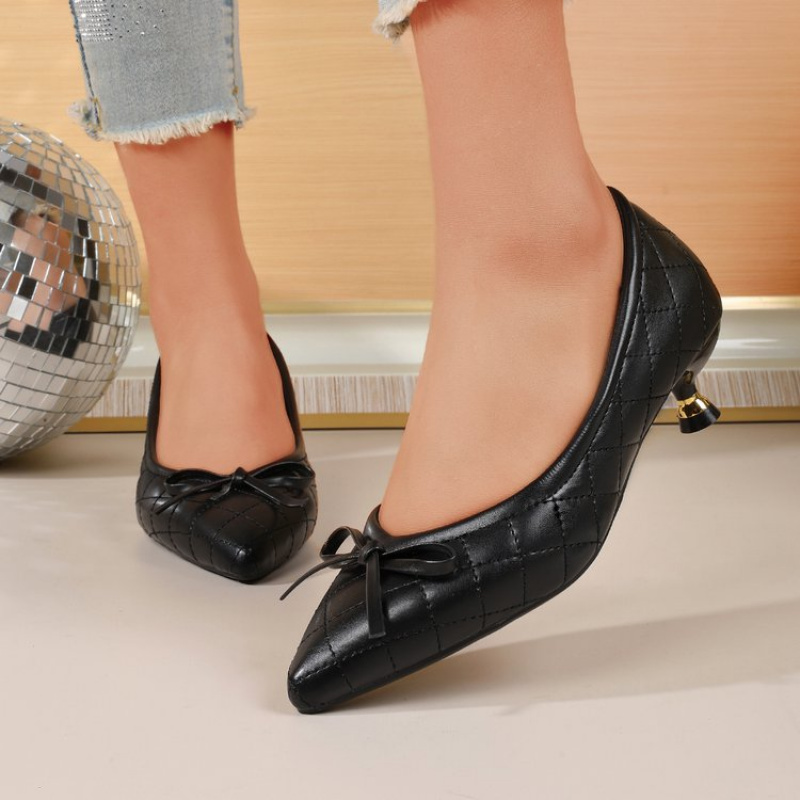 Vintage Women's Pointed Toe Bo - Vintage Fashion Aesthetic ulasan dan harga