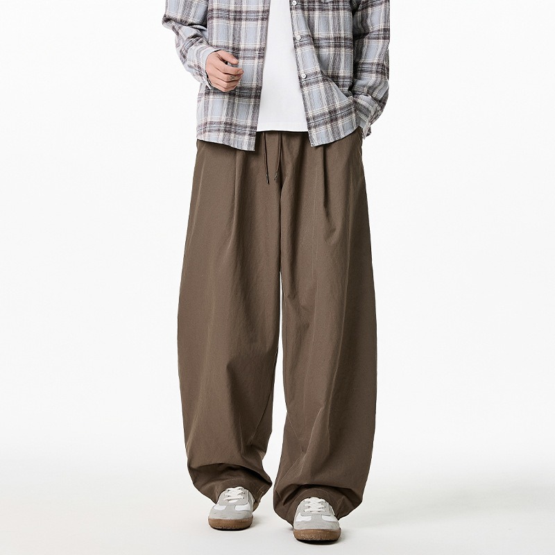 2026 Spring Autumn Men Casual  - Wide Leg Trouser 70S ulasan dan harga