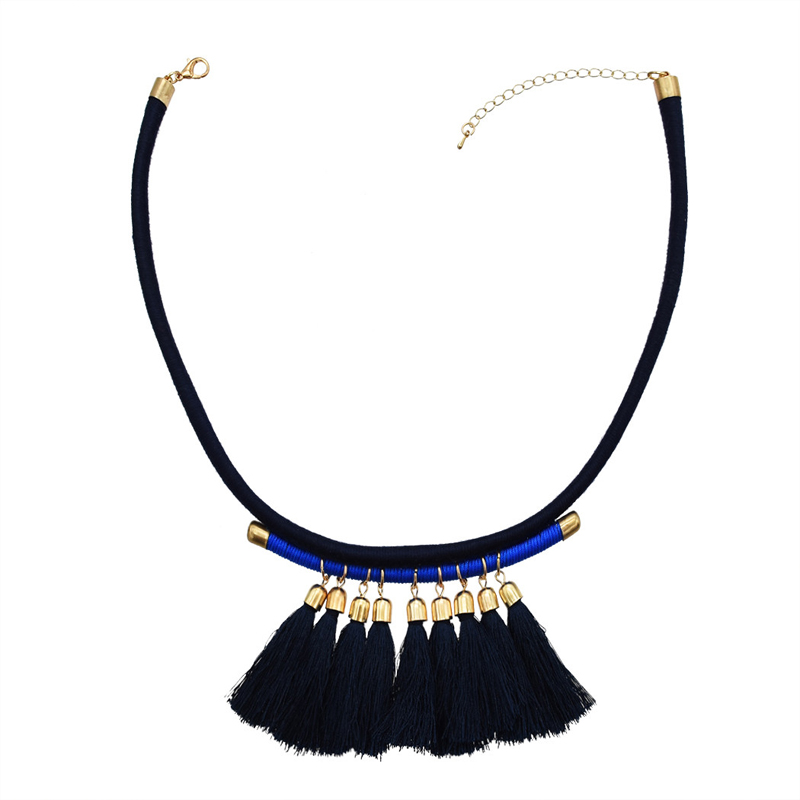 Bohemia Necklace Literary Retr - Vintage Fashion Vogue ulasan dan harga
