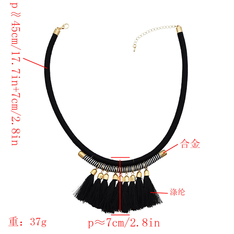 Bohemia Necklace Literary Retr - Vintage Fashion Vogue ulasan dan harga