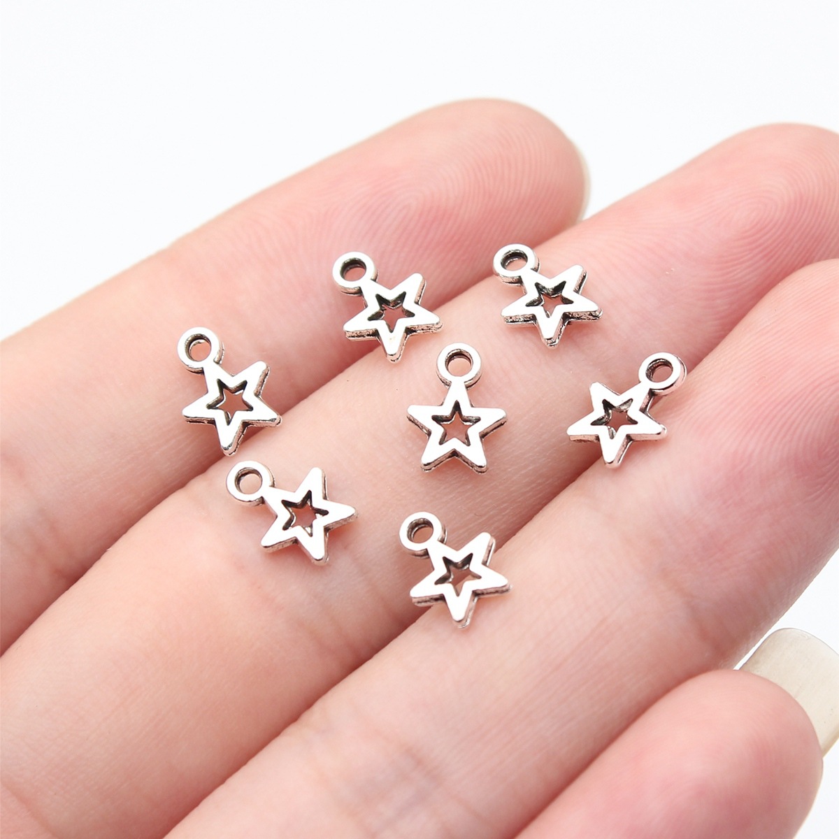 80pcs 8.5x6.2mm(0.33x0.24inch) - Vintage Fashion Tumblr ulasan dan harga