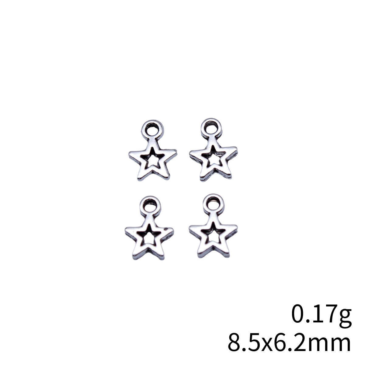 80pcs 8.5x6.2mm(0.33x0.24inch) - Vintage Fashion Tumblr ulasan dan harga