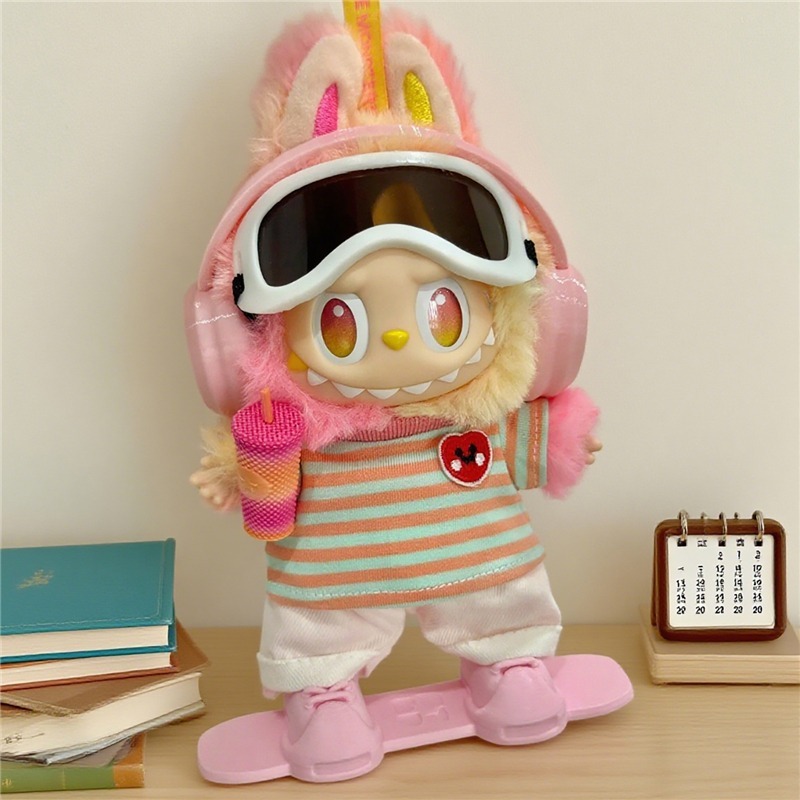 15 17cm For Labubu Doll Outdoo - Vintage Fashion Dolls ulasan dan harga