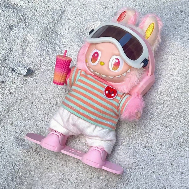 15 17cm For Labubu Doll Outdoo - Vintage Fashion Dolls ulasan dan harga